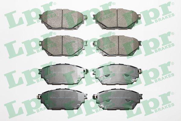 set placute frana,frana disc LPR 05P2000