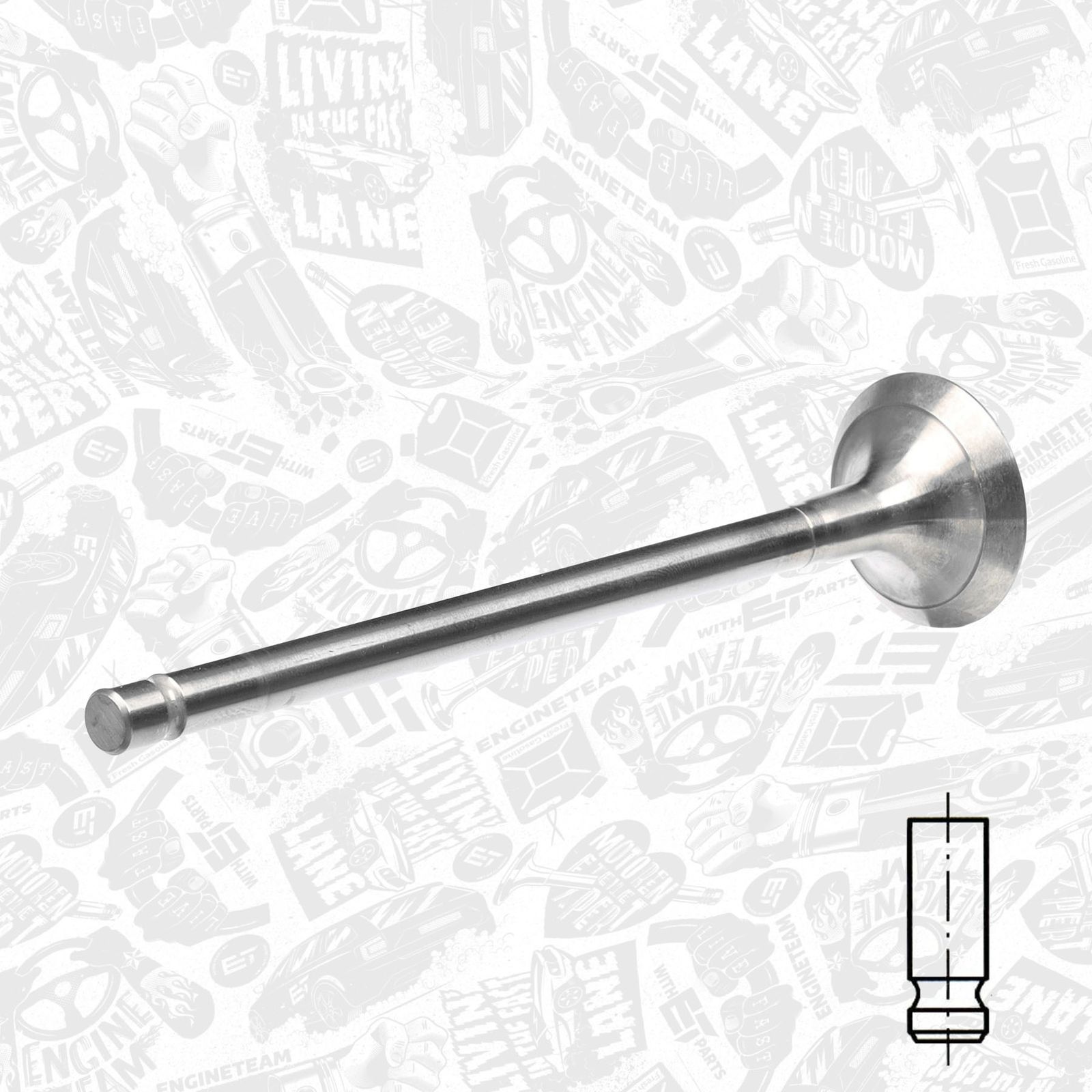 Supapa evacuare ET ENGINETEAM VE0105