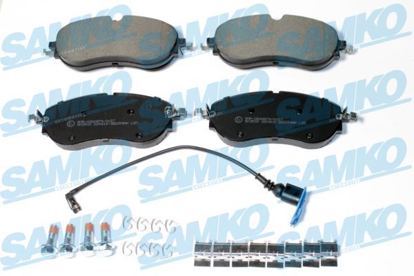 Zestaw klocków hamulcowych, hamulce tarczowe SAMKO 5SP2259AK