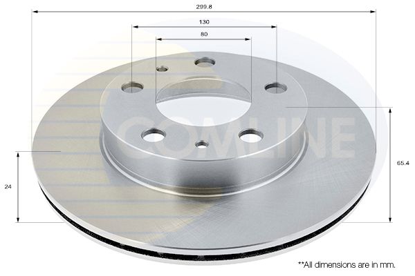 Tarcza hamulcowa COMLINE ADC1536V