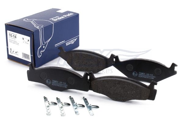 Levně Sada brzdových destiček, kotoučová brzda TOMEX Brakes 10-14
