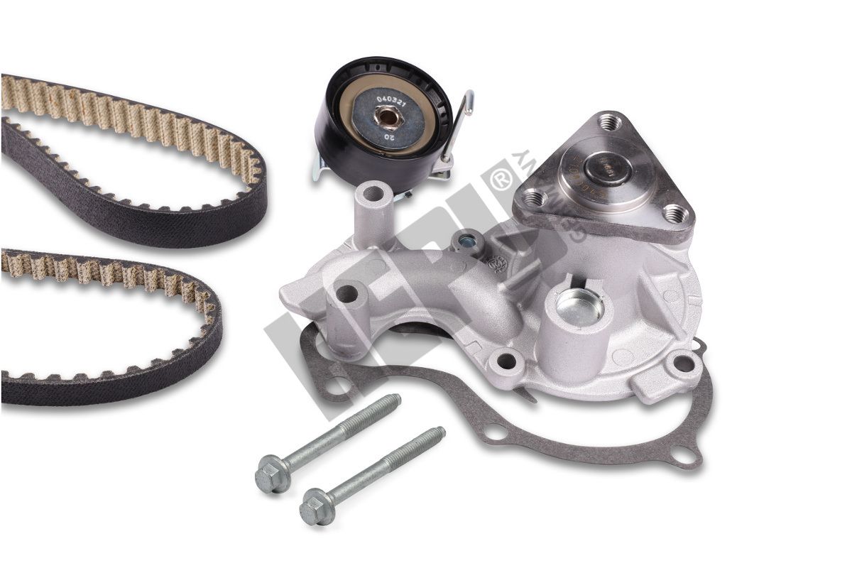 Pompa wodna + zestaw paska rozrządu HEPU PK02611