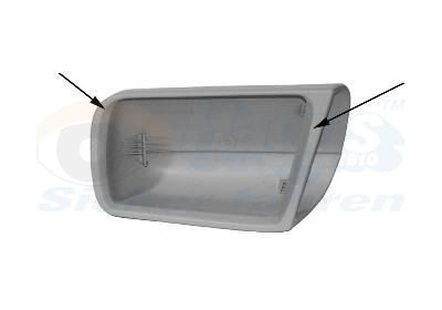 Pokrywa, zewnętrzne lusterko VAN WEZEL 3031841