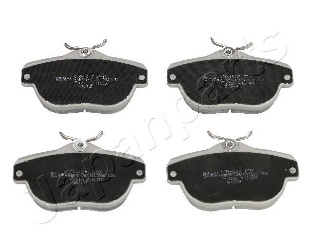Zestaw klocków hamulcowych, hamulce tarczowe JAPANPARTS PP-0607AF