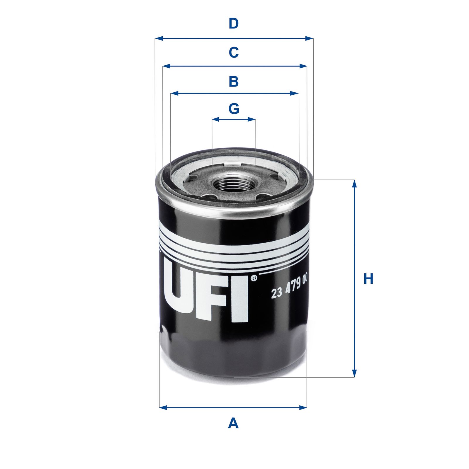 Filtru ulei UFI 23.479.00
