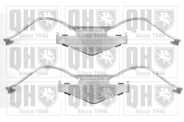 Zestaw akcesoriów, klocki hamulcowe QUINTON HAZELL BFK923