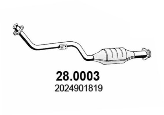 Katalizator ASSO 28.0003