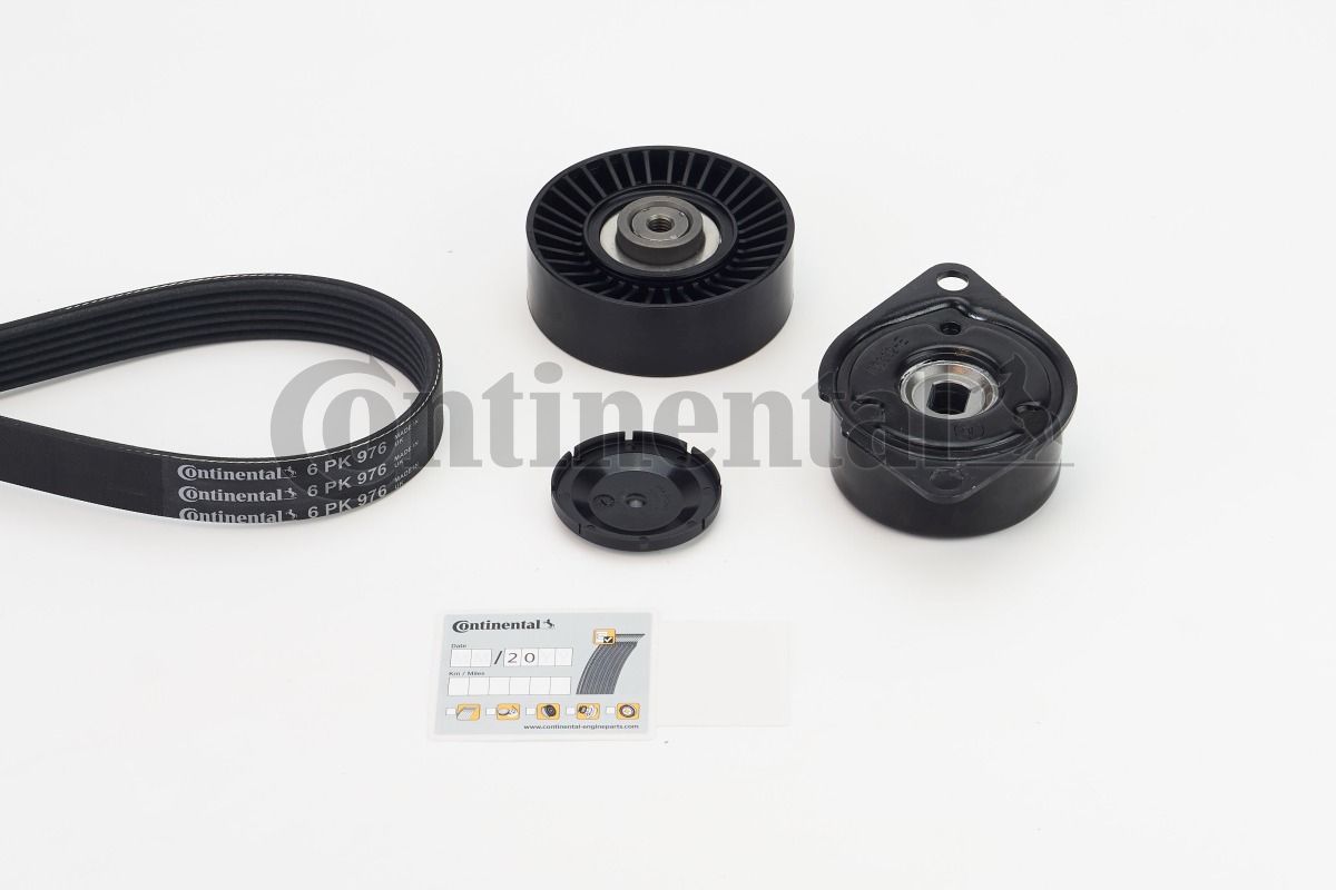 Zestaw paska klinowego wielorowkowego CONTINENTAL CTAM 6PK976K3