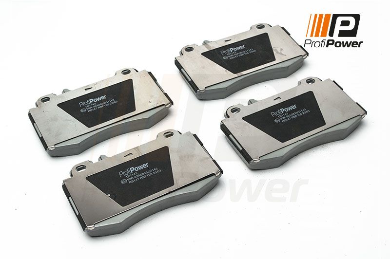 Levně Sada brzdových destiček, kotoučová brzda ProfiPower 1B1143