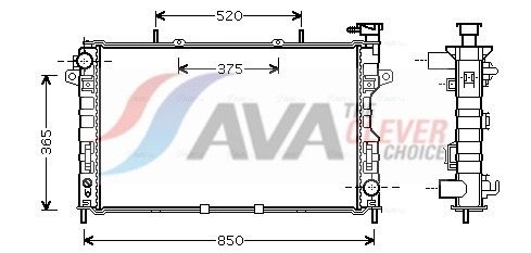 Радиатор, охлаждение двигателя