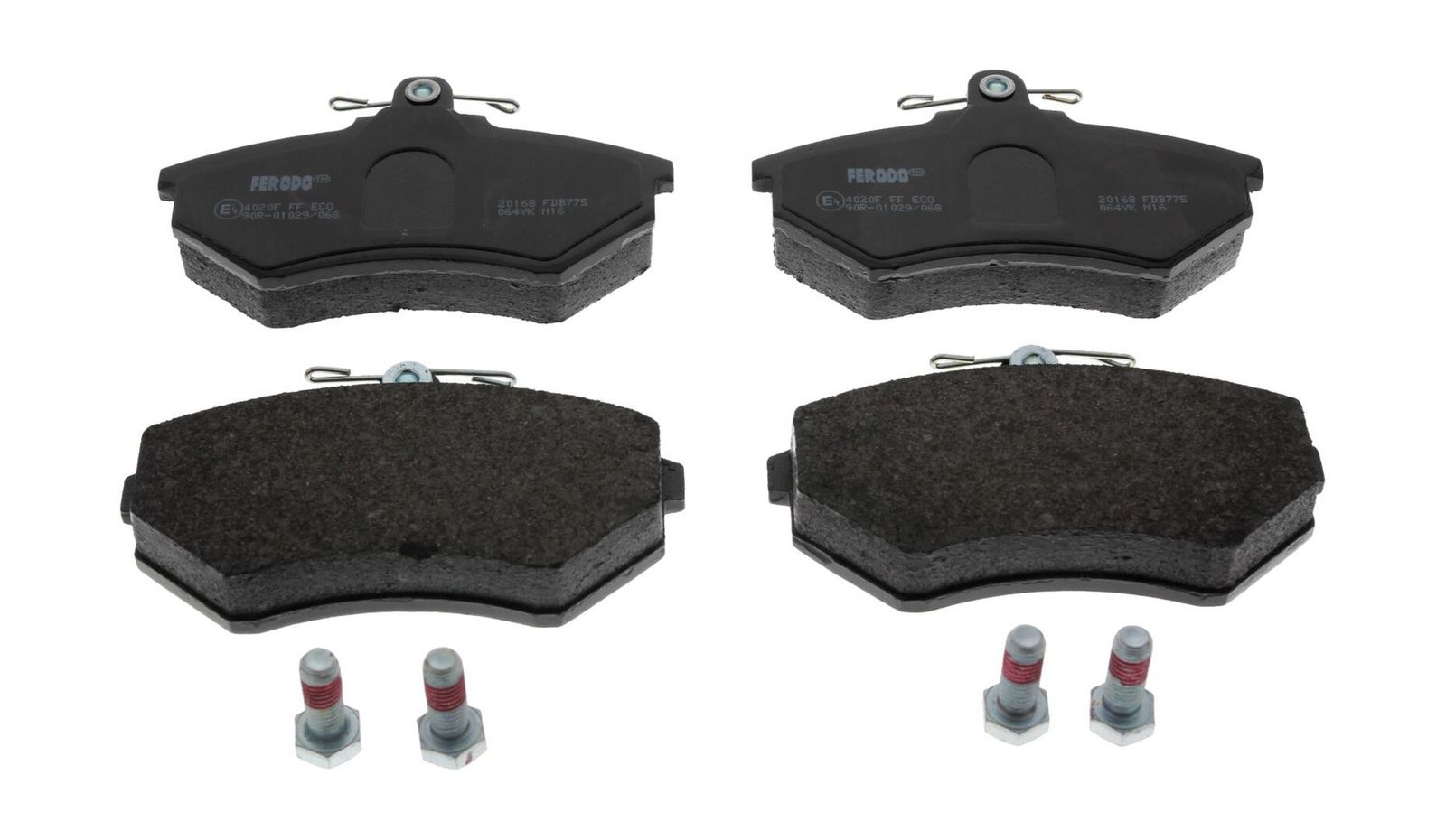 Комплект тормозных колодок, дисковый тормоз