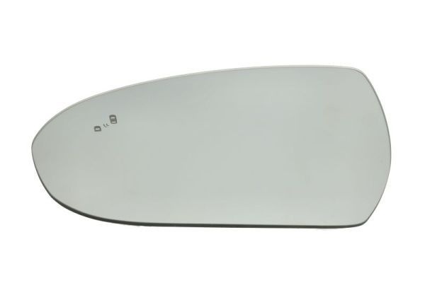 Sticla oglinda, oglinda retrovizoare exterioara BLIC 6102-20-2001385P
