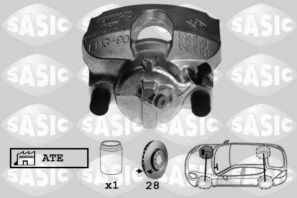 Zacisk hamulca SASIC 6504021