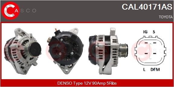 Levně generátor CASCO CAL40171AS