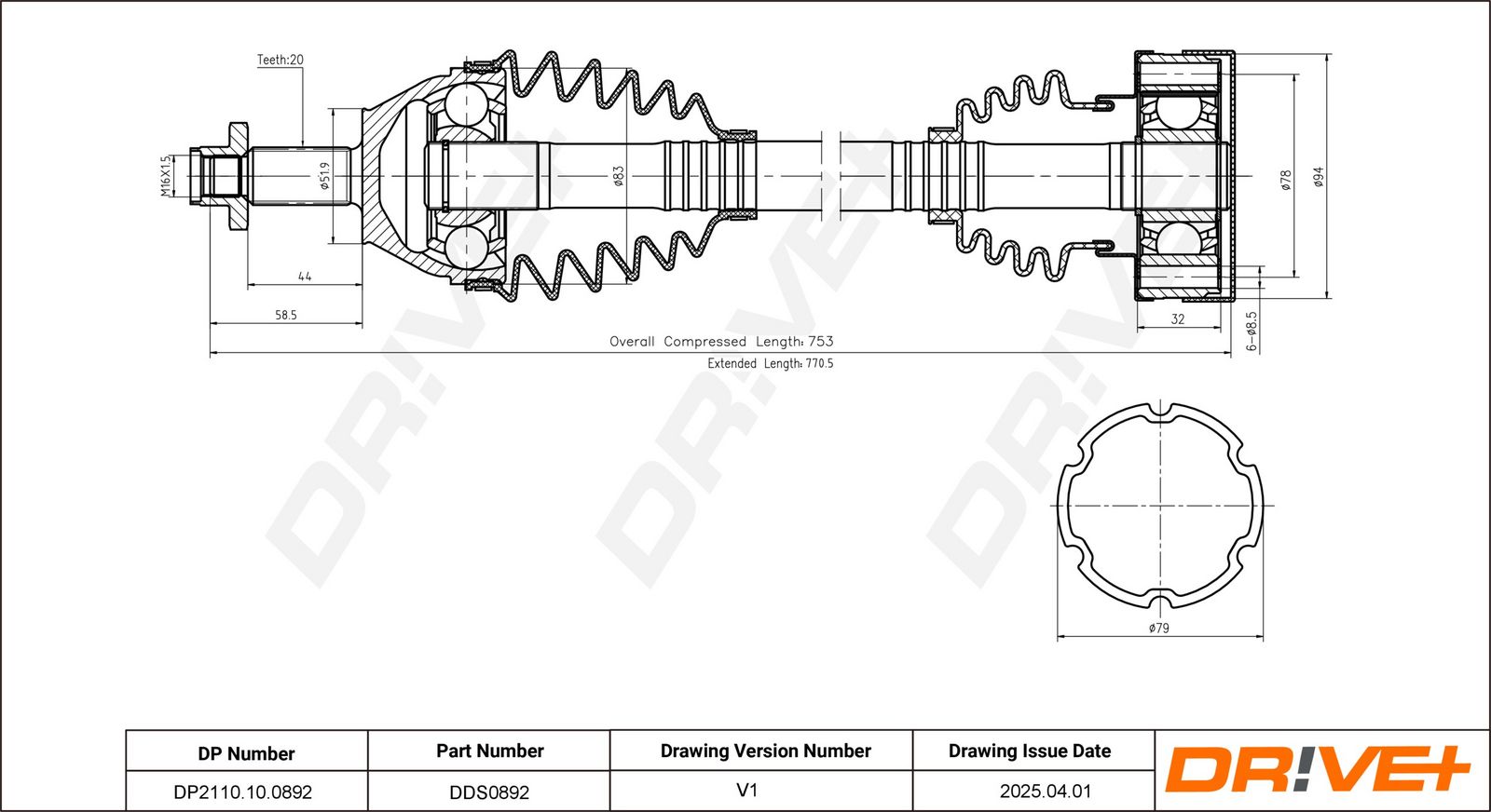 Planetara Dr!ve+ DP2110.10.0892