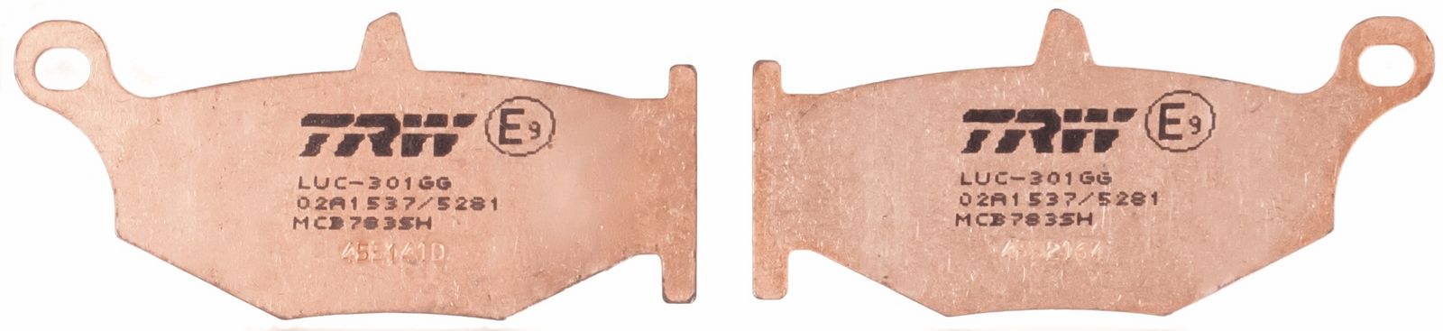 set placute frana,frana disc TRW Sinter Street MCB783SH