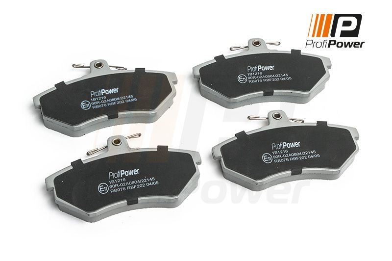 Levně Sada brzdových destiček, kotoučová brzda ProfiPower 1B1216