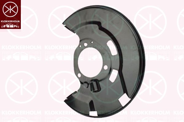 Panel rozbryzgiwujący, tarcza hamulcowa KLOKKERHOLM 5053374