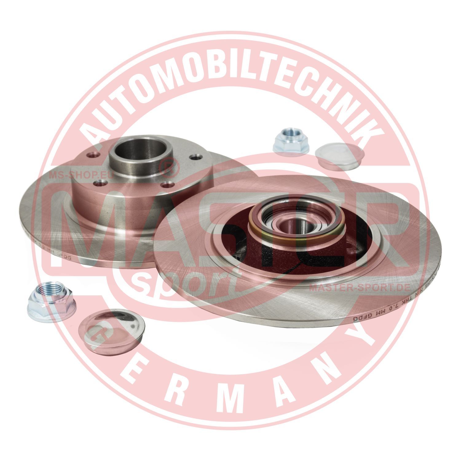 Tarcza hamulcowa MASTER-SPORT GERMANY 2401080118B-SET-MS