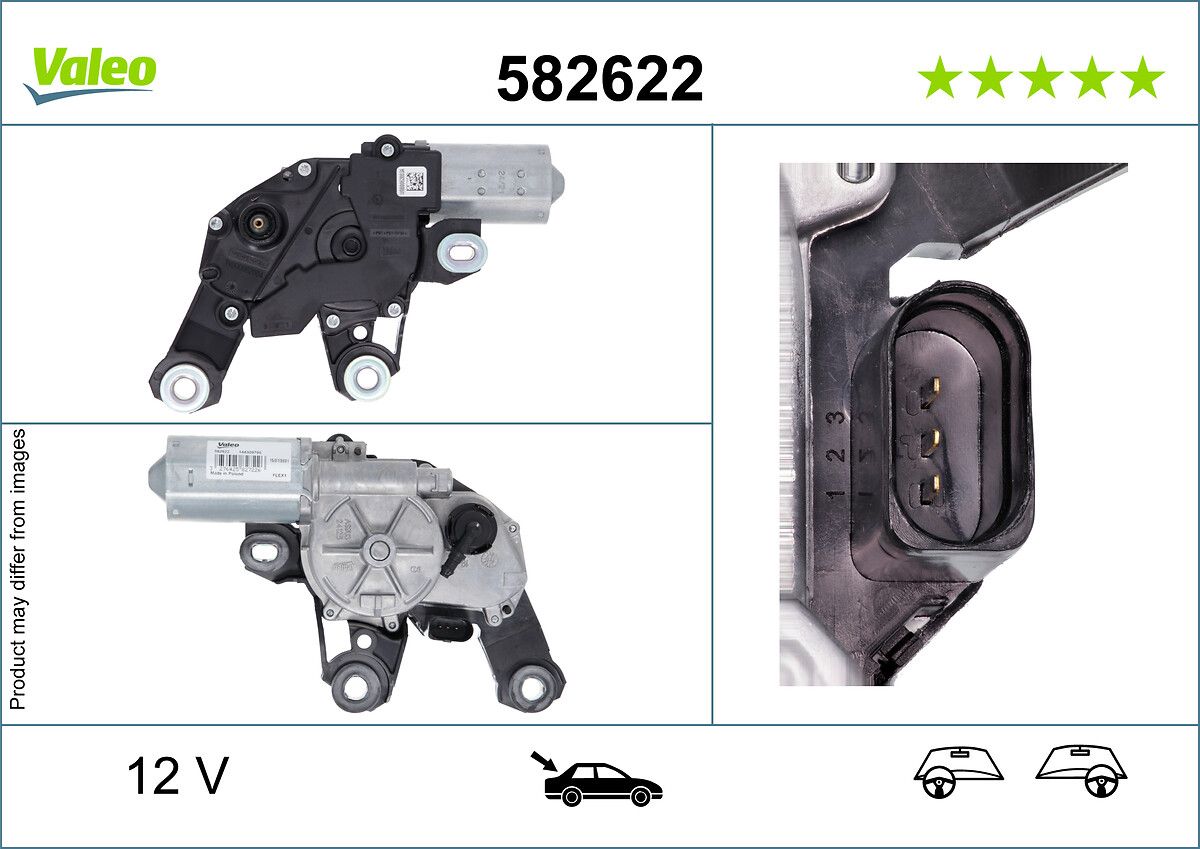 motor stergator VALEO ORIGINAL PART 582622