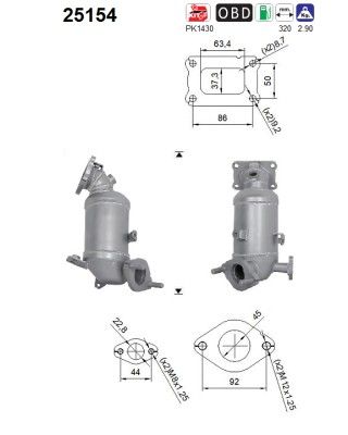 Catalizator AS 25154