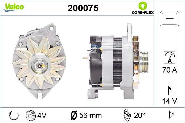 Alternator VALEO 200075