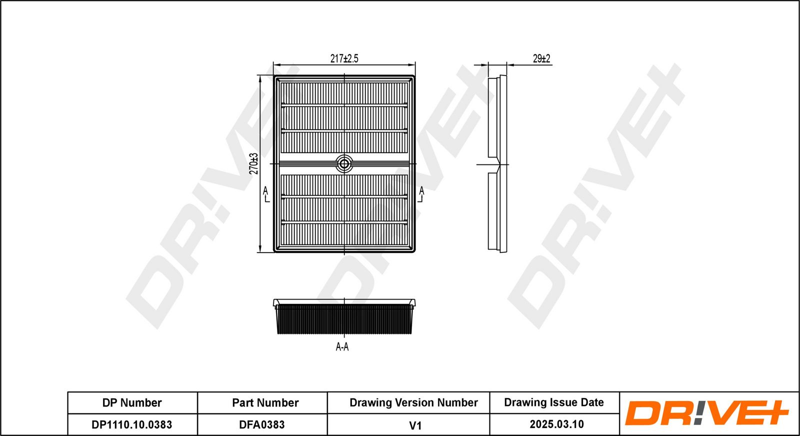 Воздушный фильтр