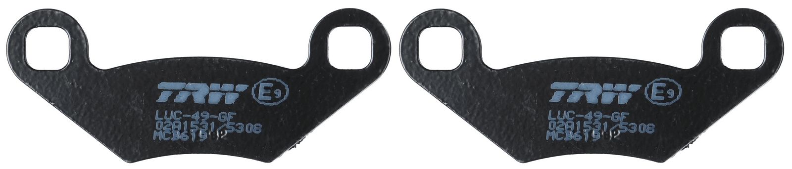 set placute frana,frana disc TRW Organic Allround MCB619