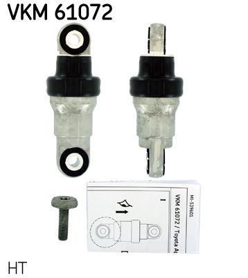 Napínacia kladka rebrovaného klinového remeňa SKF VKM 61072