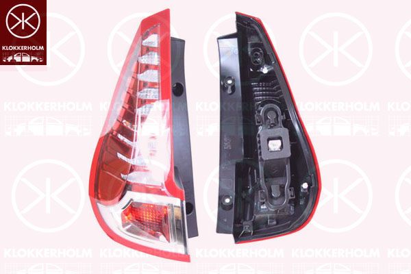 Lampa tylna zespolona KLOKKERHOLM 60440701A1