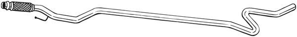 Rura wydechowa BOSAL 950-101