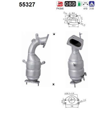 Catalizator AS 55327