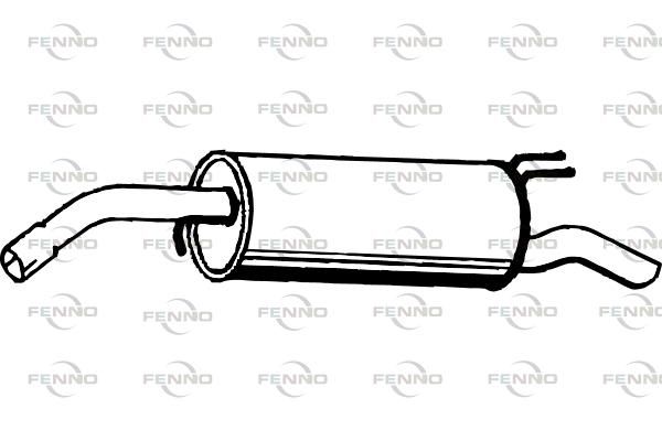 Tłumik końcowy FENNO P2239