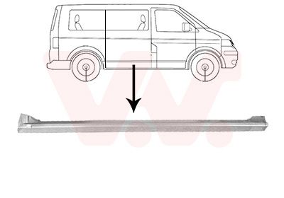 Nástupní panel VAN WEZEL 5896120