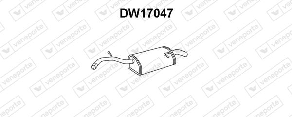 Silencieux arrière