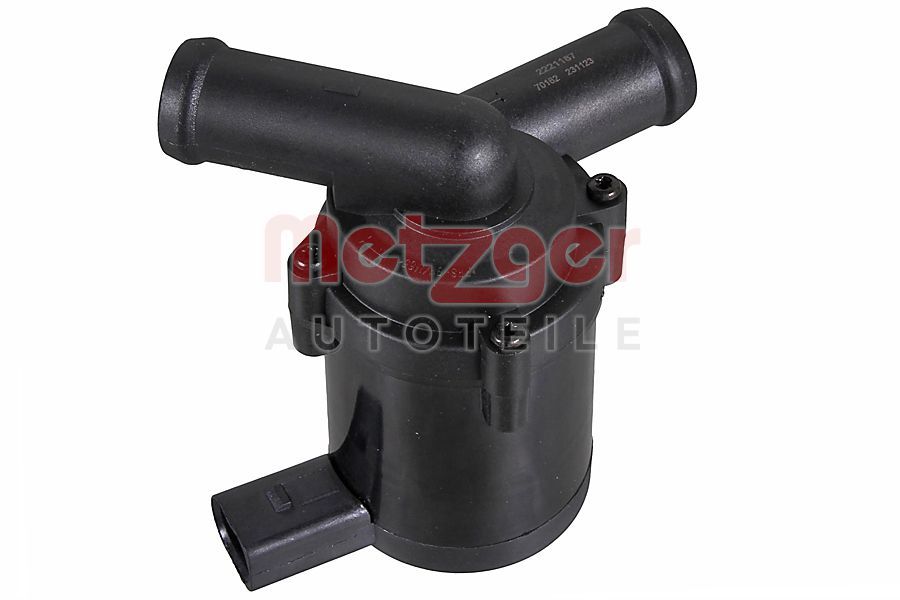 Dodatkowa pompa wody (obieg wody chłodzącej) METZGER AUTOTEILE 2221187