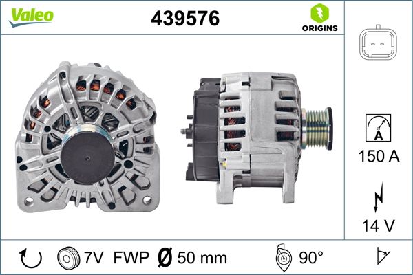 Alternator VALEO 439576