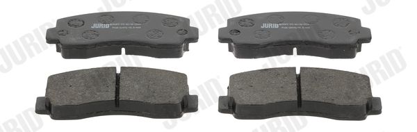 Zestaw klocków hamulcowych, hamulce tarczowe JURID 572299J