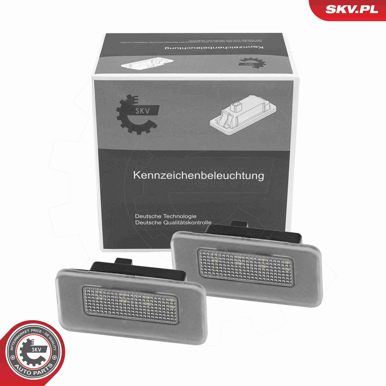 Фонарь освещения номерного знака