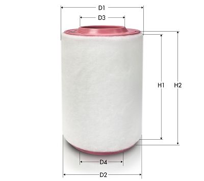 Filtr powietrza TECNECO FILTERS AR13490S