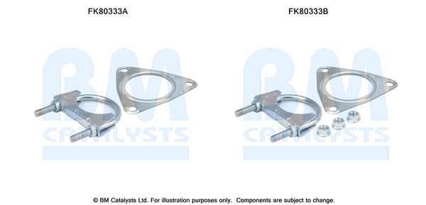 Zestaw montażowy, katalizator BM CATALYSTS FK80333