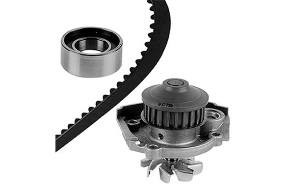 Set pompa apa + curea dintata AIRTEX WPK-161601