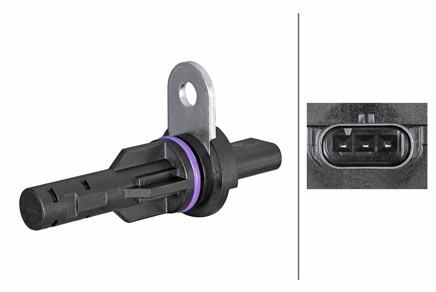 Czujnik, pozycja wałka rozrządu HELLA 6PU358380-381