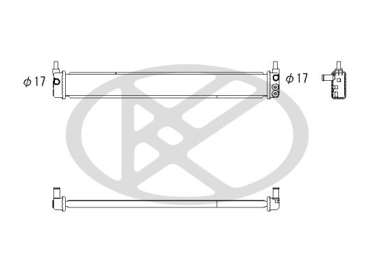 Radiator, racire motor KOYORAD PL012296