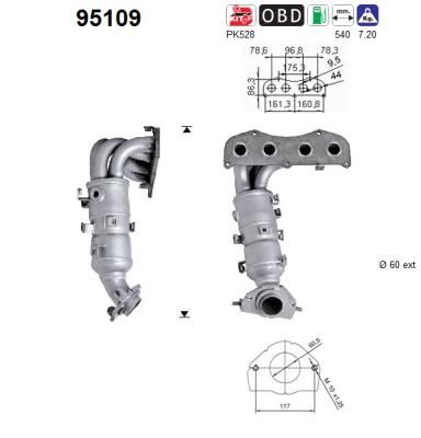Katalizator AS 95109