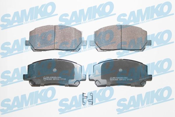 Sada brzdových destiček, kotoučová brzda SAMKO 5SP1516