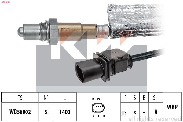 Sonda lambda KW 498 491