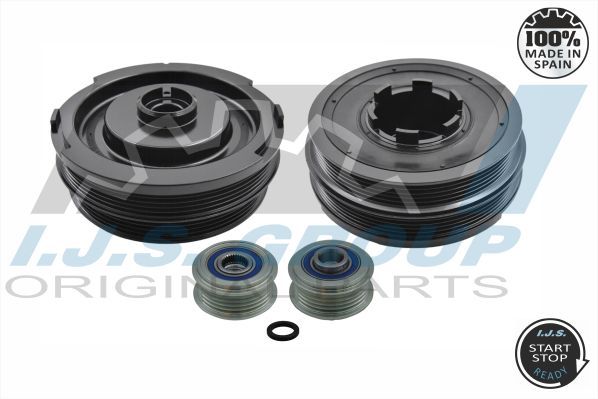 Sada řemenice, kliková hřídel IJS GROUP 17-1028KIT