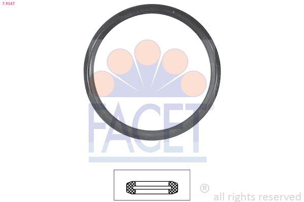 Uszczelka, termostat FACET 7.9547