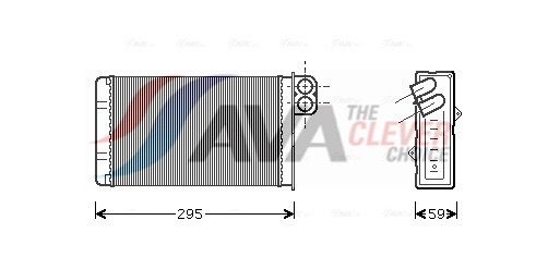Теплообменник, отопление салона